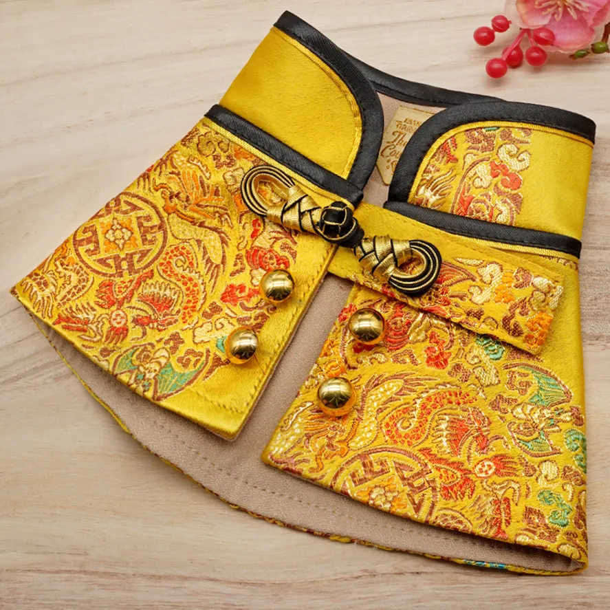 Golden Dragon High Collar CNY Cape