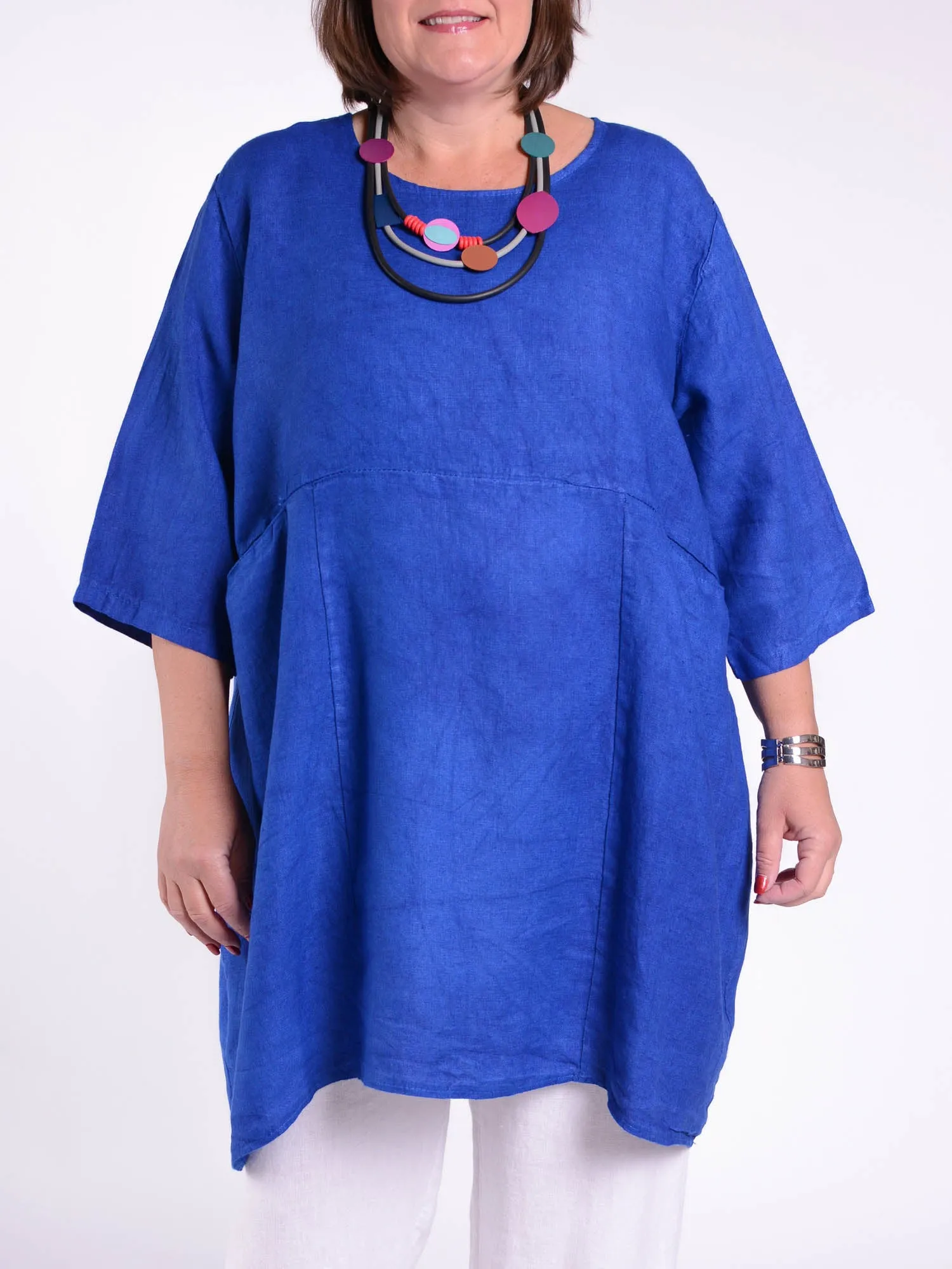 Heavy Linen Quirky Tunic - 9479