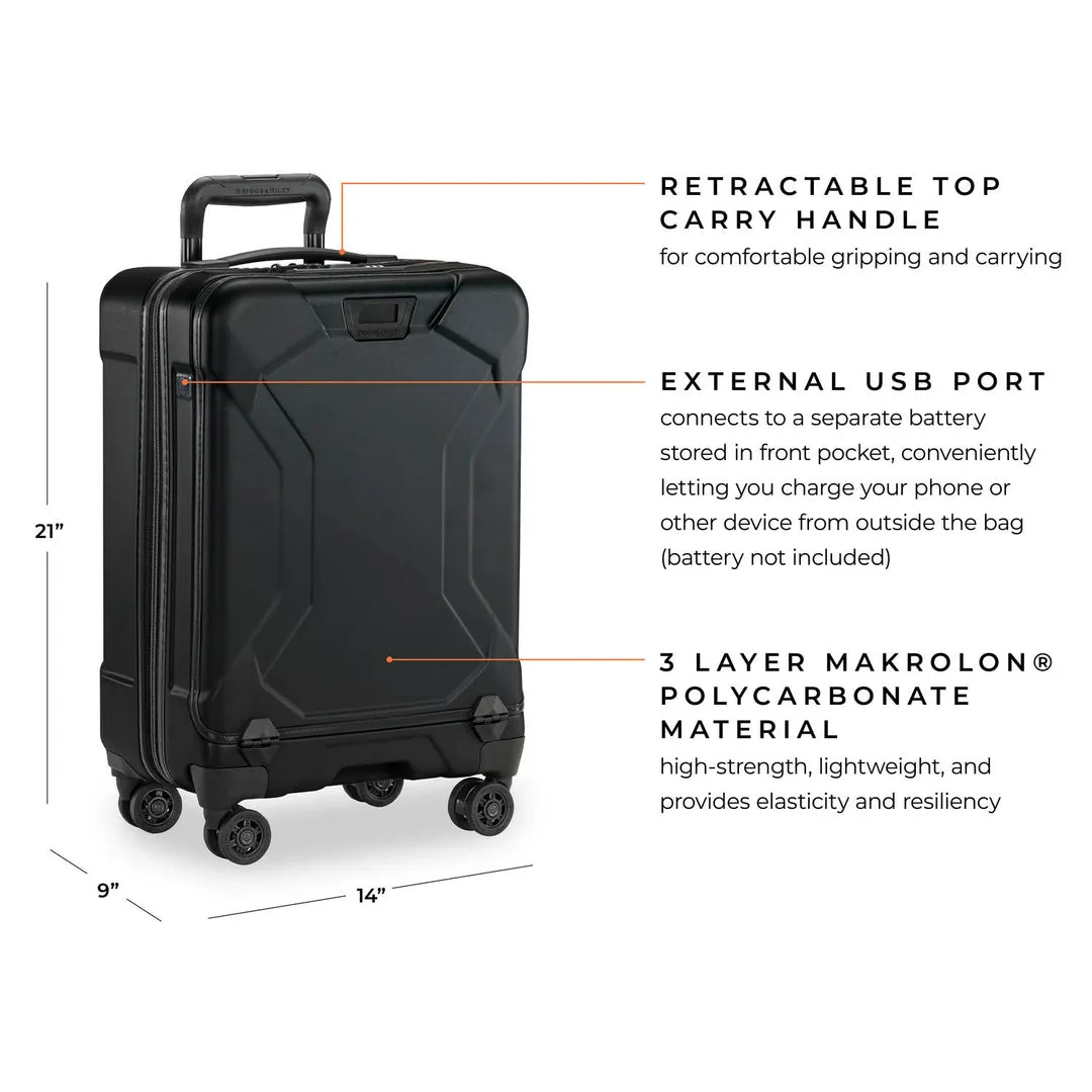 International 21" Carry-On Spinner - Torq Collection #QU221SP