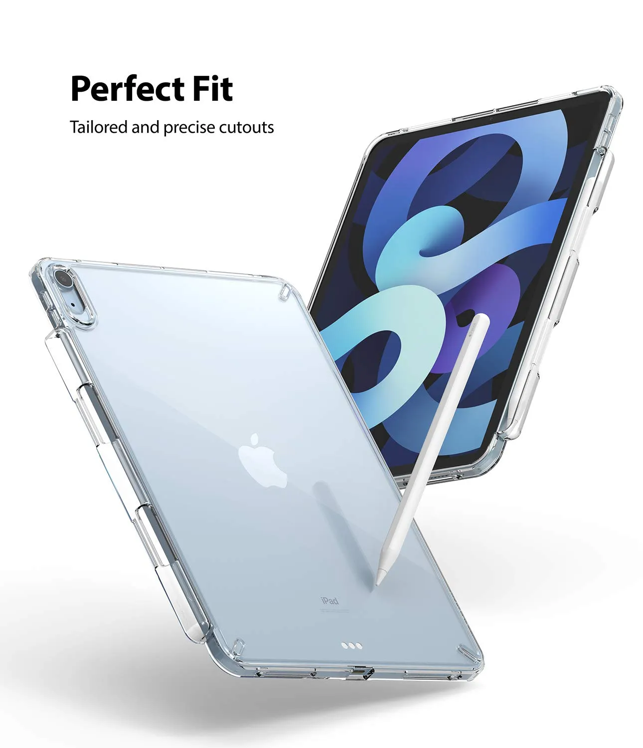 iPad Air 5 / iPad Air 4 10.9" Back Cover Case | Fusion - Clear