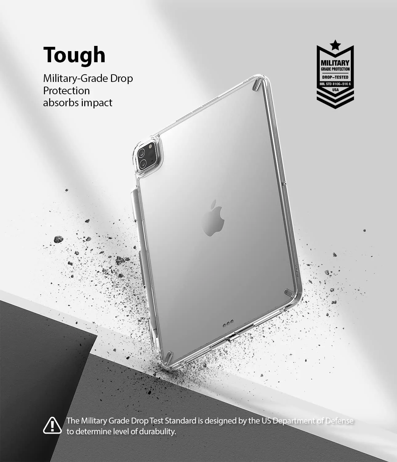 iPad Pro 11" (2021) Back Cover Case | Fusion - Clear