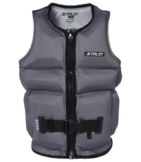 Jetpilot X1 Boys Neo Life Vest (2023) - Charcoal