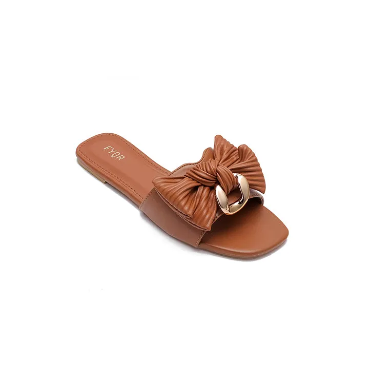 Knotted Slide Sandal MY 228