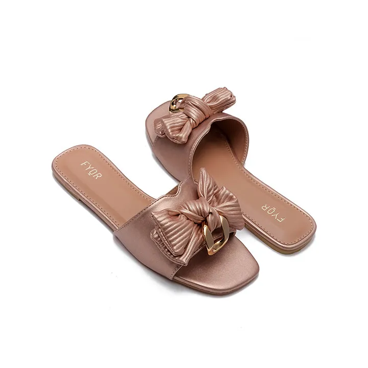 Knotted Slide Sandal MY 228