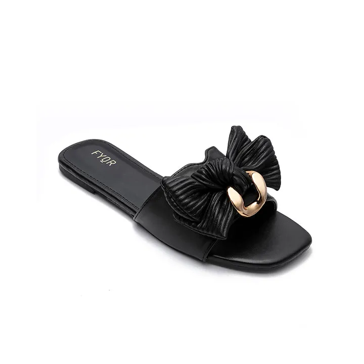 Knotted Slide Sandal MY 228