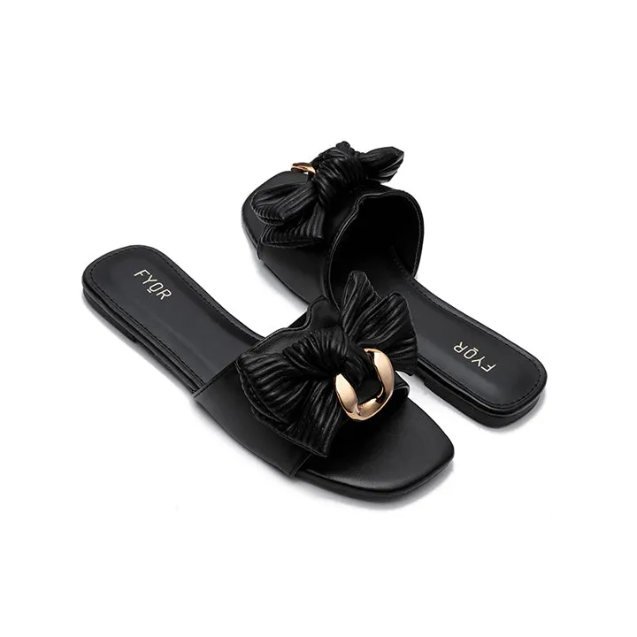 Knotted Slide Sandal MY 228