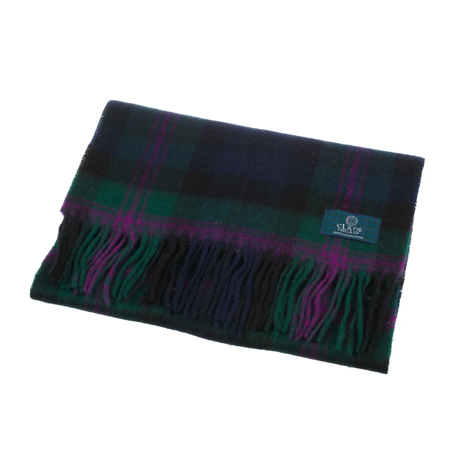 Lambswool Scottish Tartan Clan Scarf  Baird