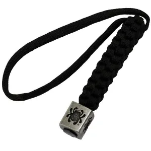 Lanyard W-Pewter Spyder Bead