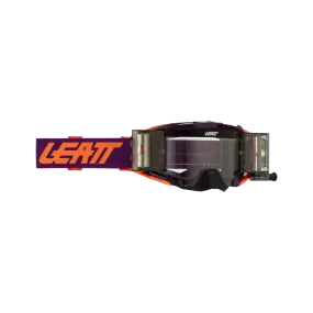 Leatt Goggle Velocity 5.5 Roll-Off Purple Clear 83 VLT (8025200600)