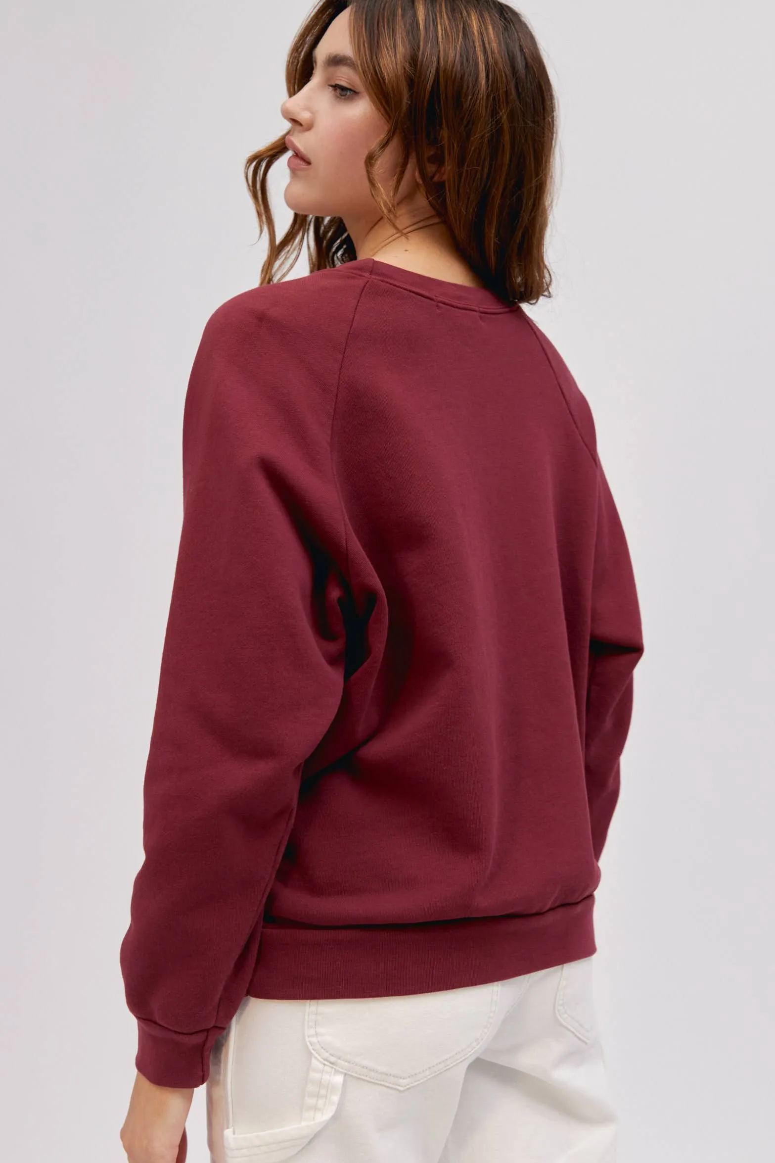 Lee x Daydreamer Genuine Quality Sweatshirt in Maroon