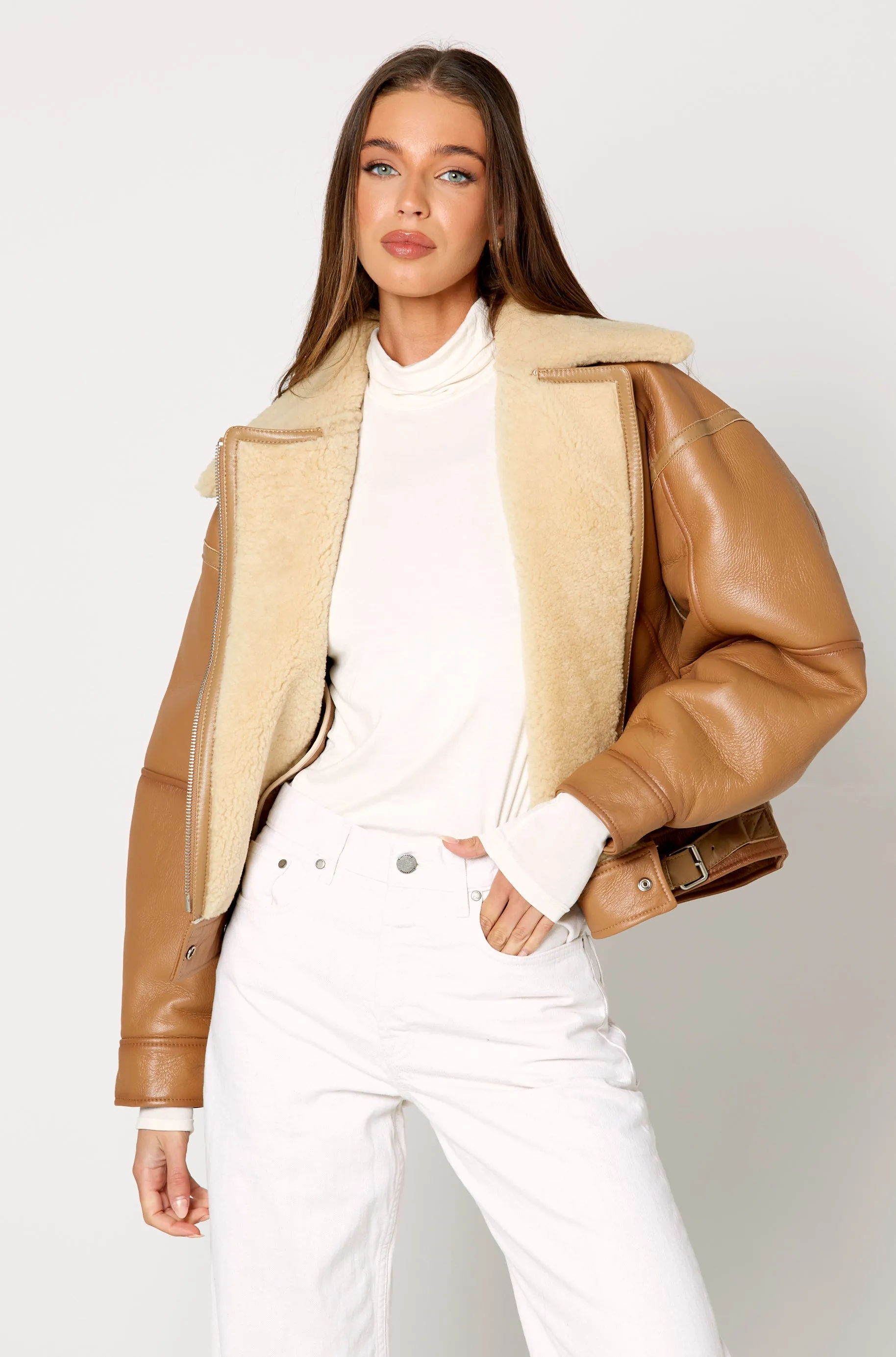 Lennan Shearling Bomber