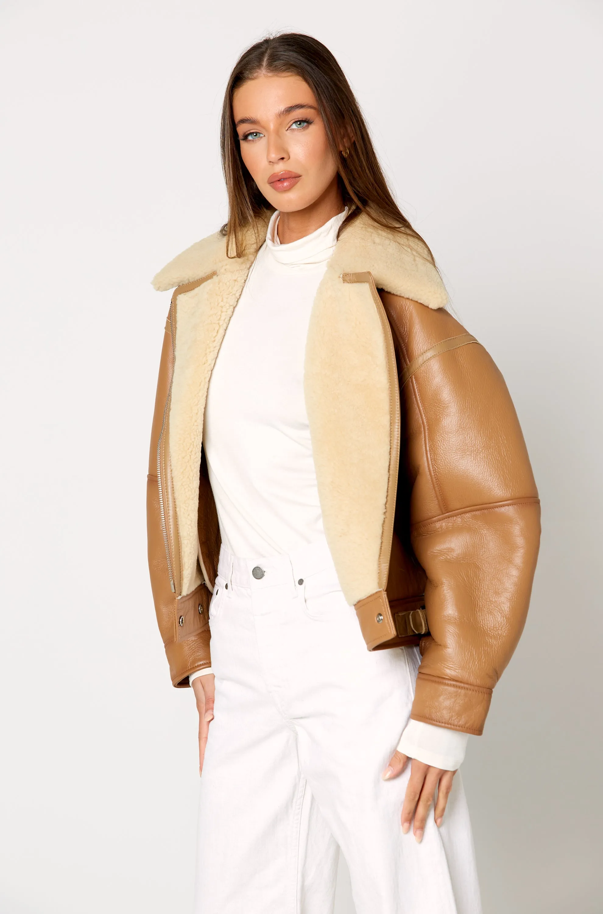 Lennan Shearling Bomber