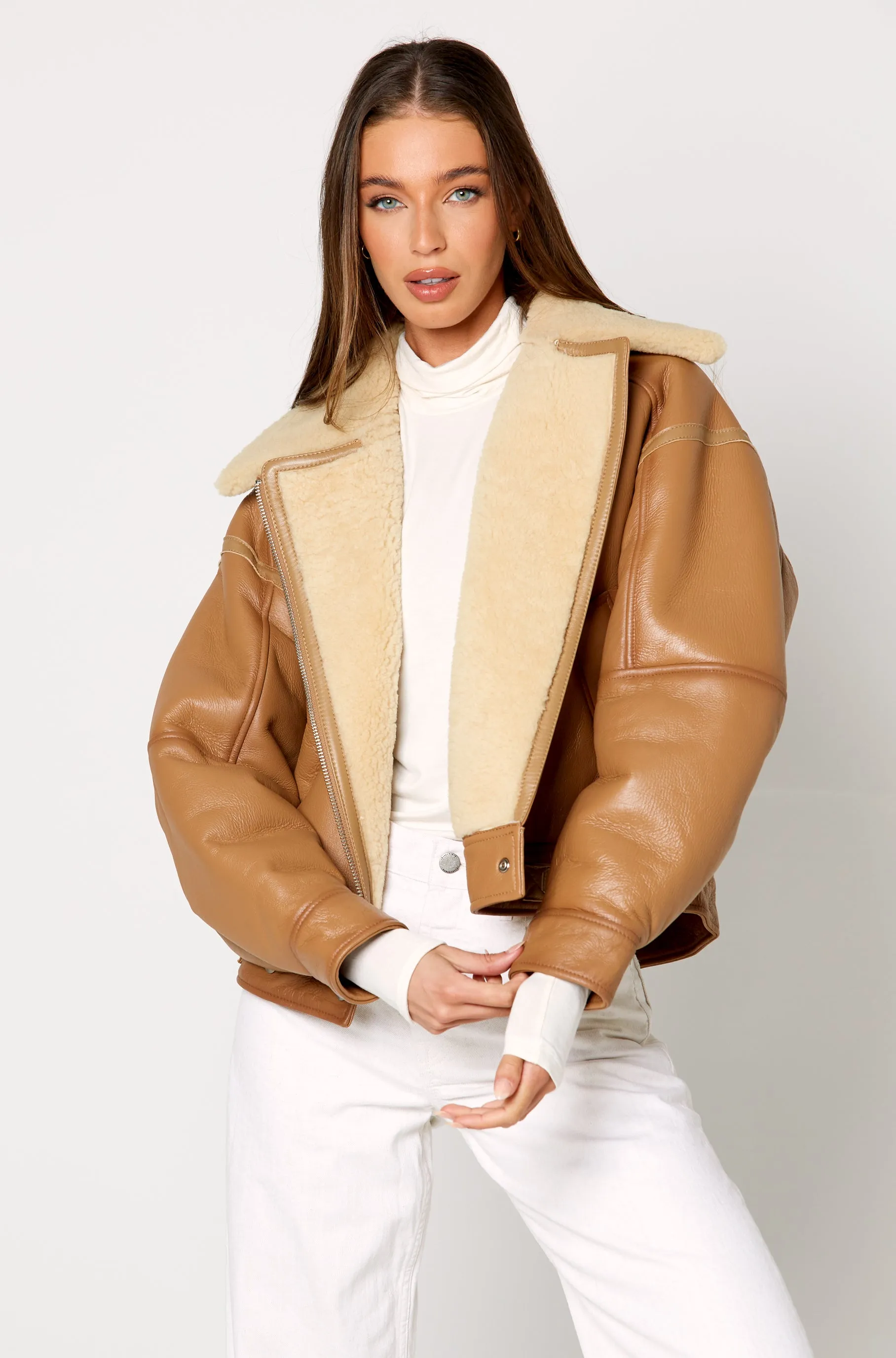 Lennan Shearling Bomber