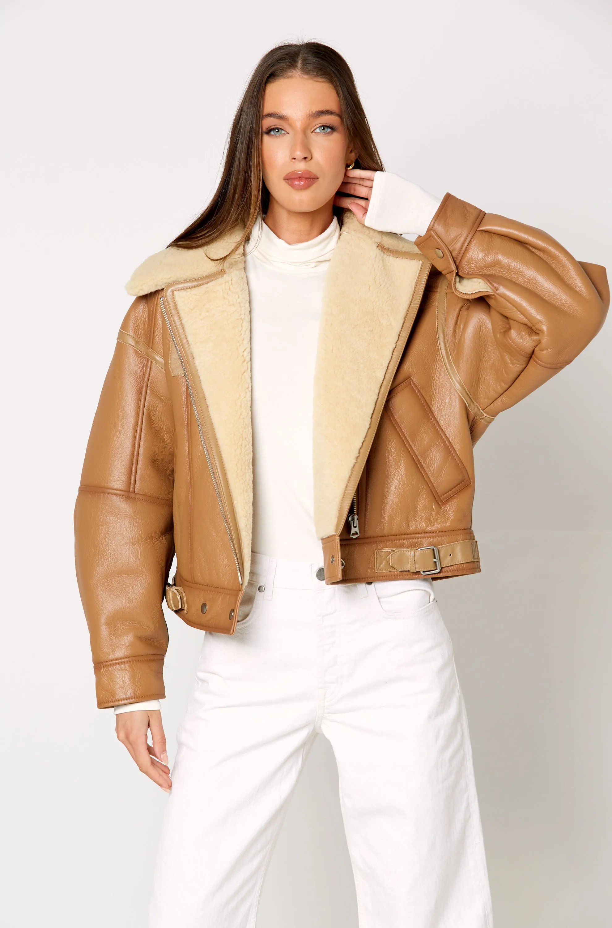 Lennan Shearling Bomber