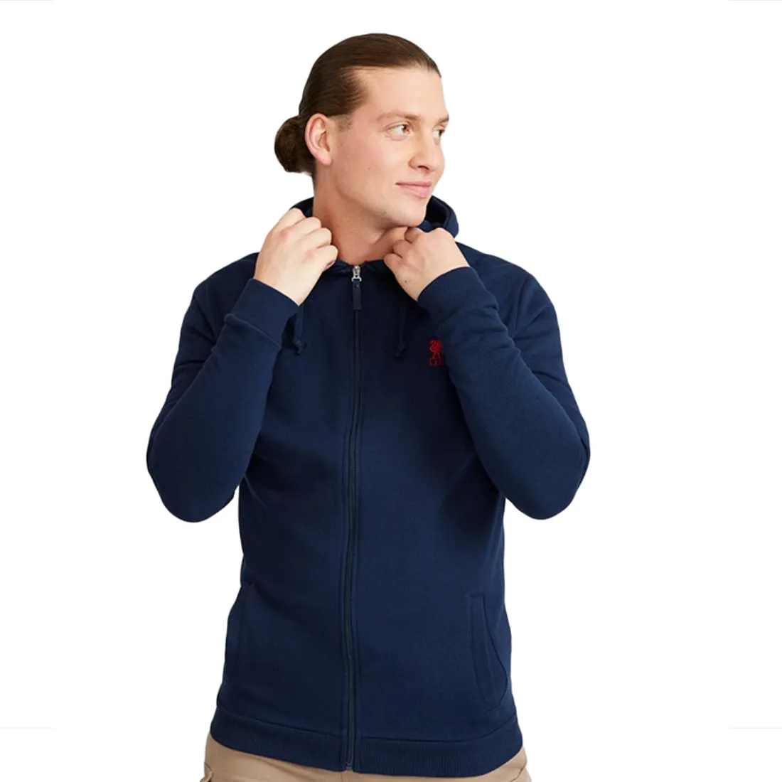 LFC ZIP THROUGH HOODY NAVY