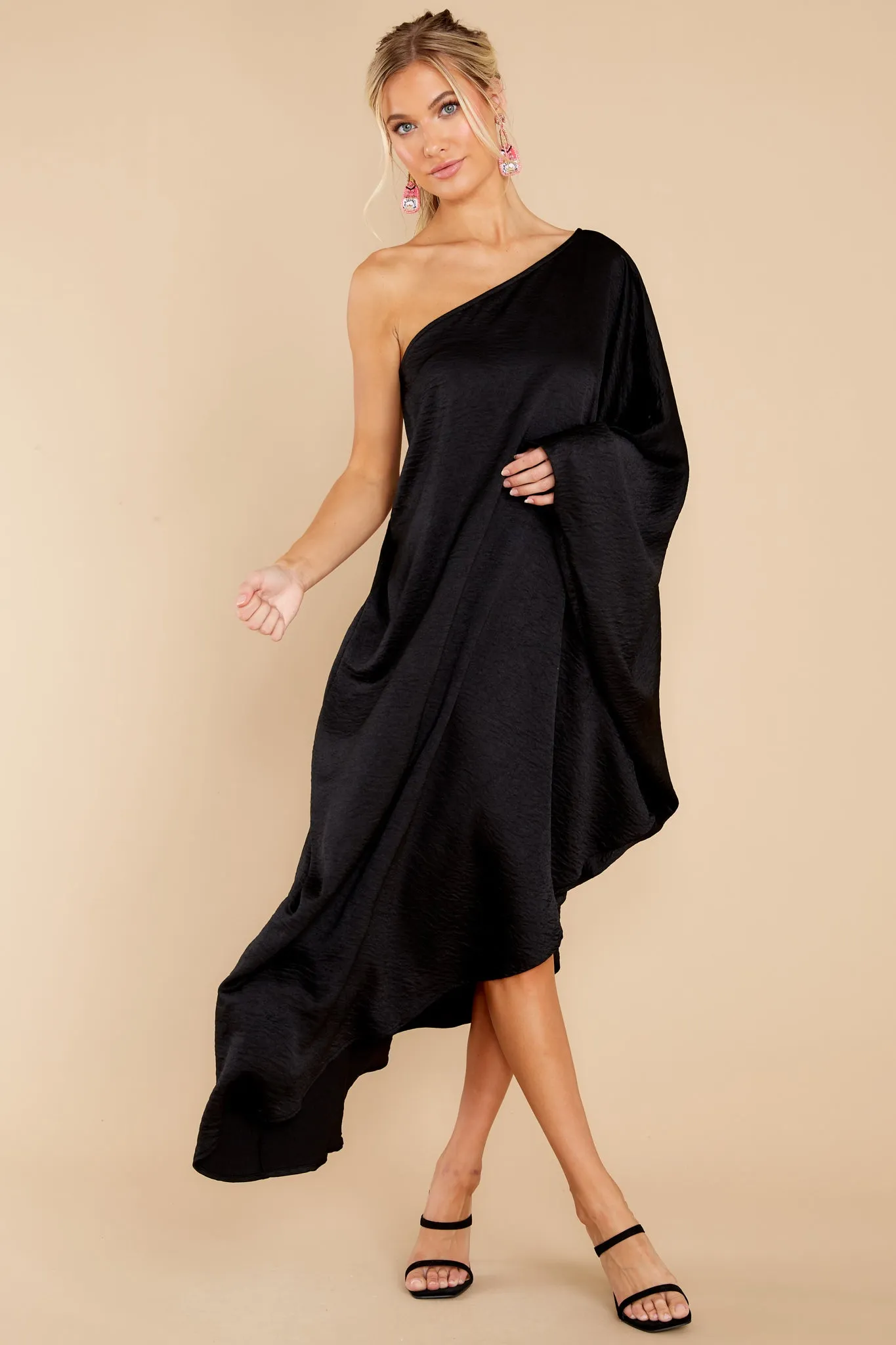 Like Royalty Black Maxi Dress