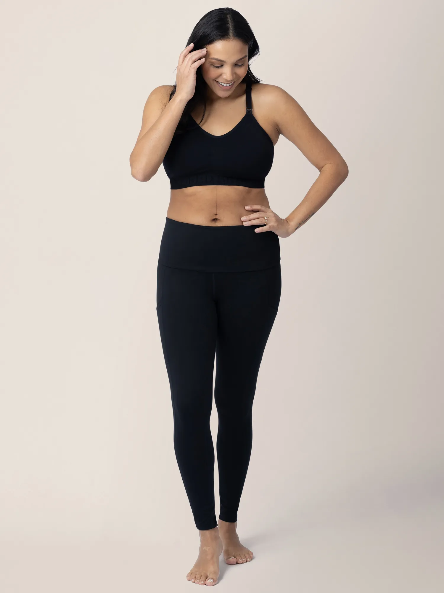 Louisa Maternity & Postpartum Legging | Black