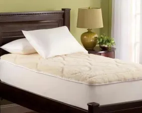 Luxury Wool Mattress Pad by Downright