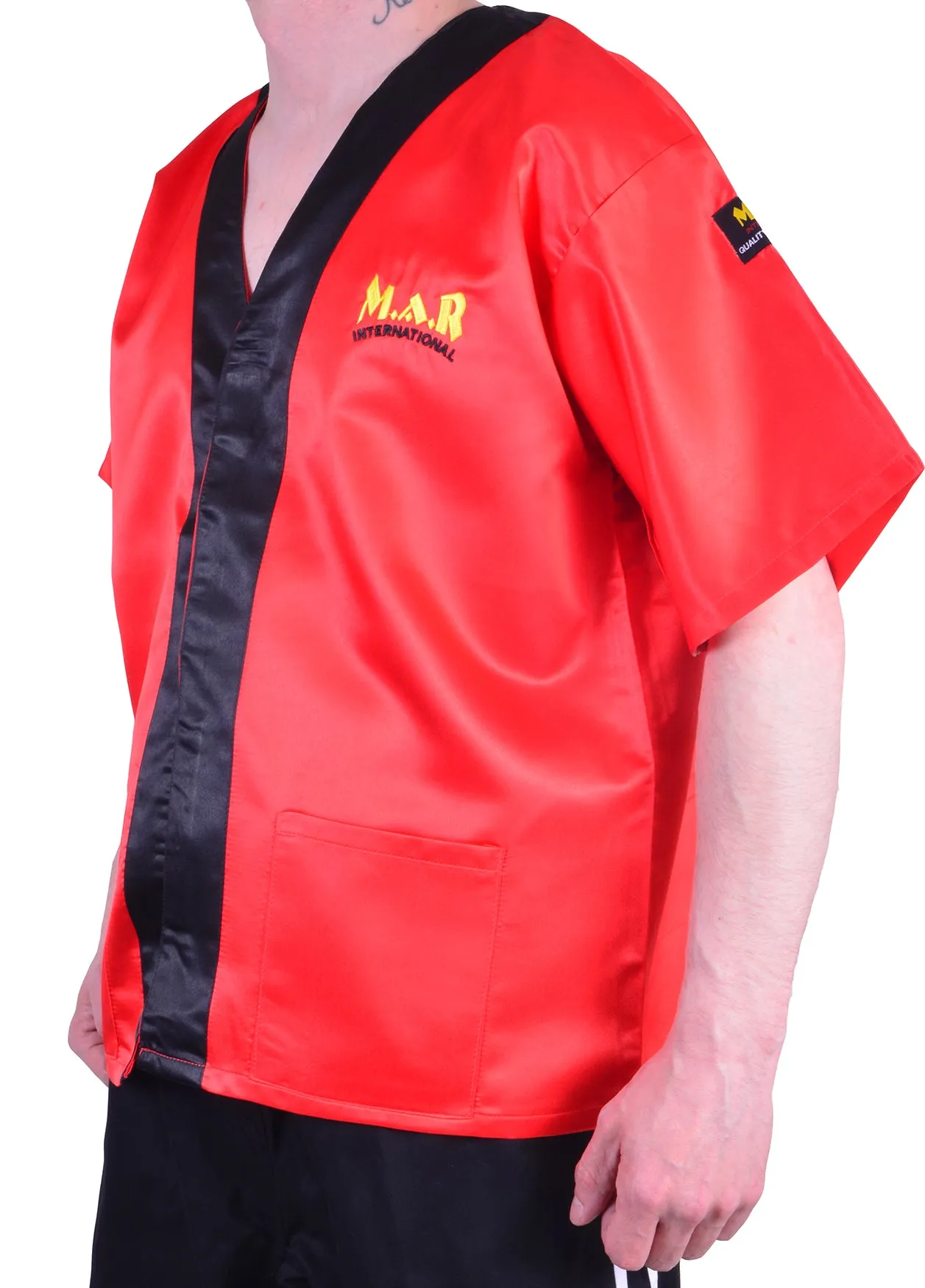 MAR-099A | Red Boxing Cornerman's Jacket