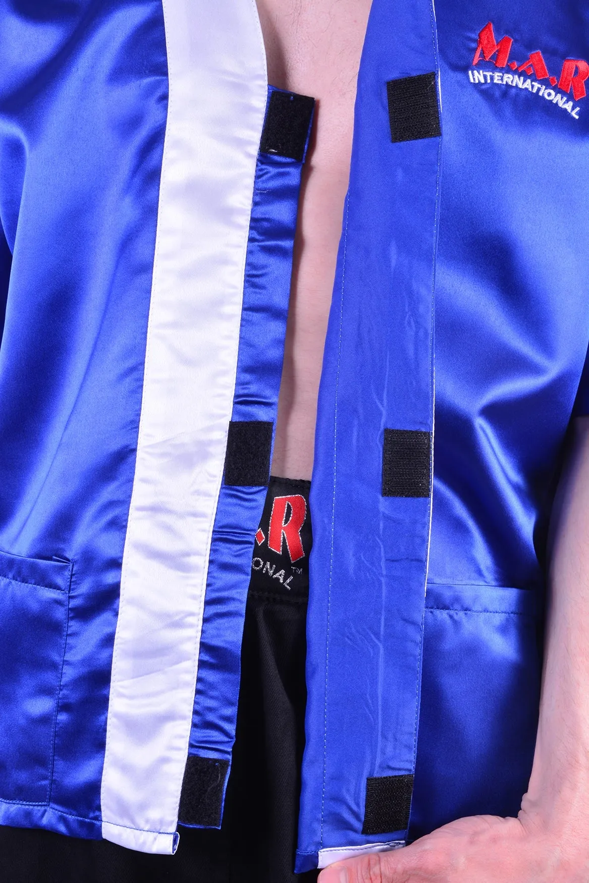 MAR-099C | Blue Boxing Cornerman's Jacket