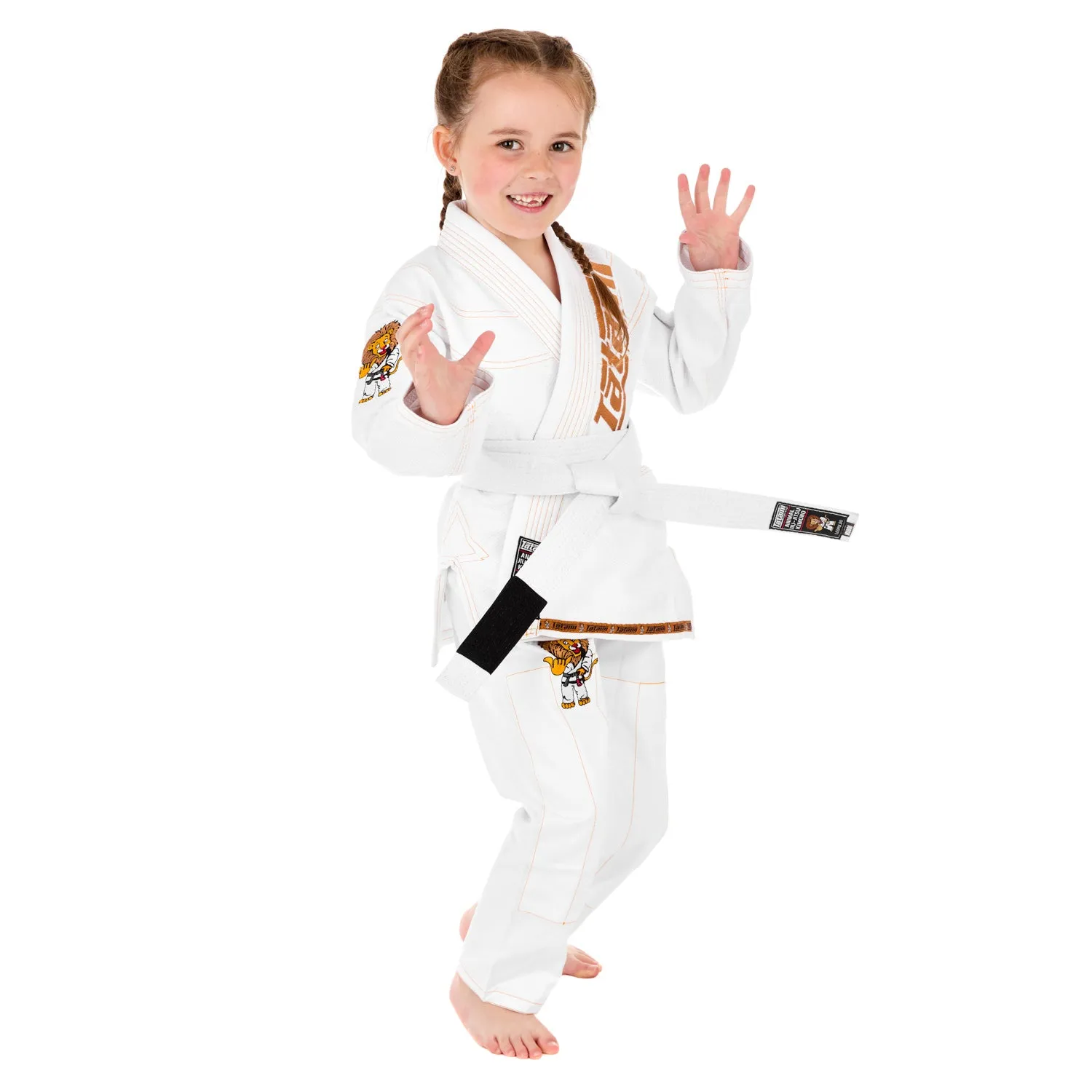 Meerkatsu Kids Animal Gi - White