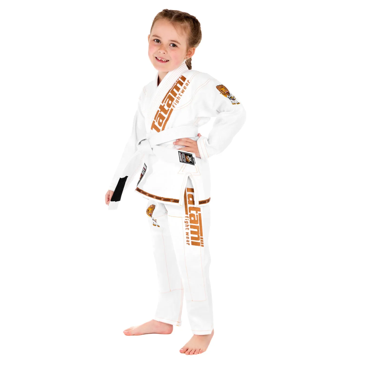 Meerkatsu Kids Animal Gi - White