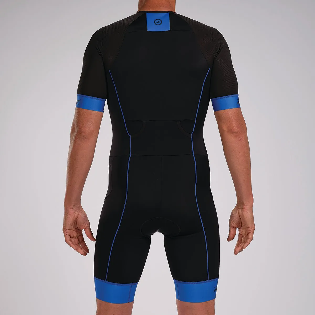 Mens Core  Triathlon Aero Racesuit - Royal Blue