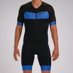 Mens Core  Triathlon Aero Racesuit - Royal Blue