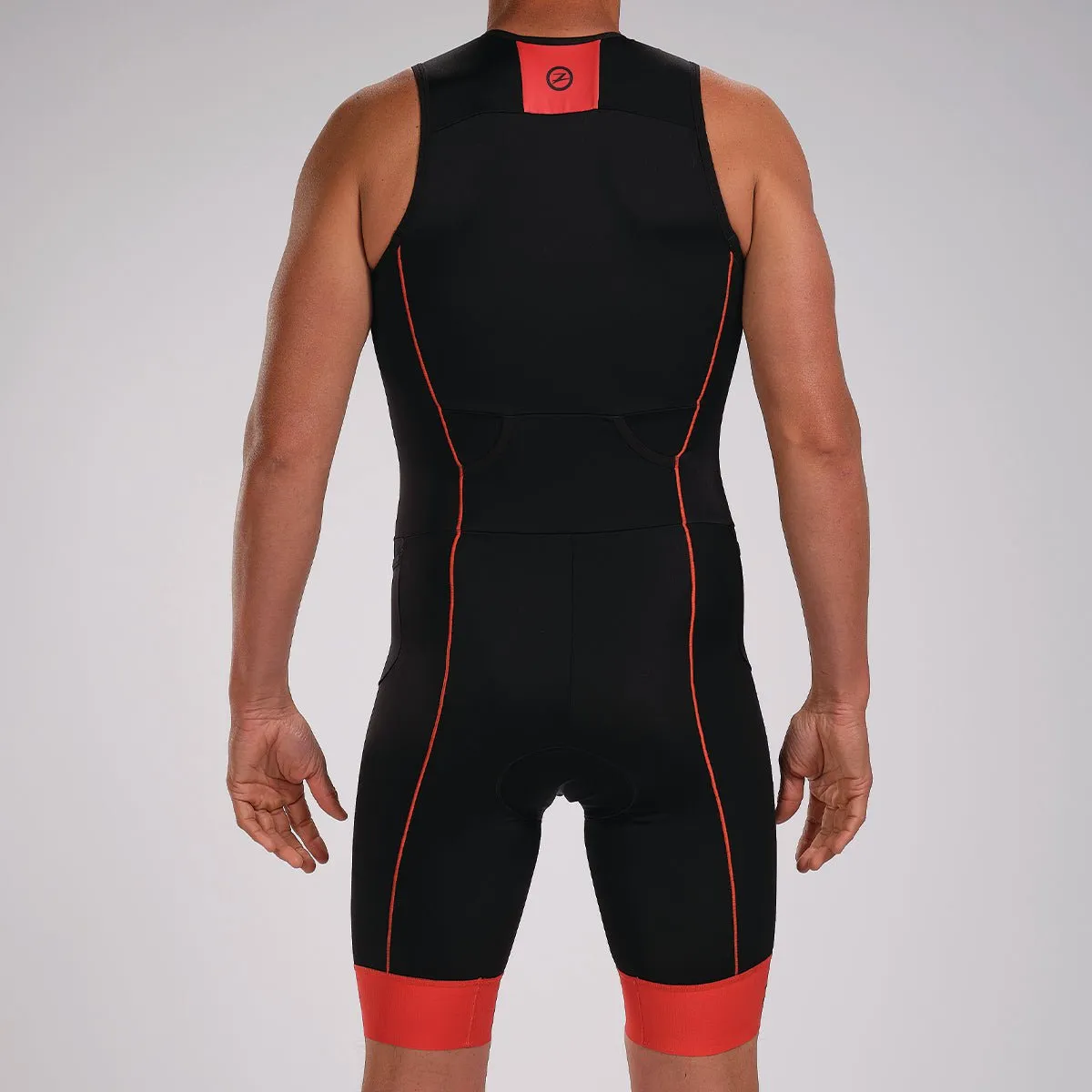 Mens Core  Triathlon Racesuit - Cardinal