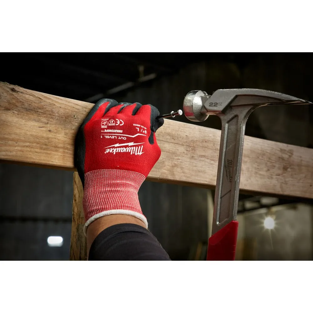 Milwaukee 48-22-8901B 12PK Cut 1 Dipped Gloves – M [A1]