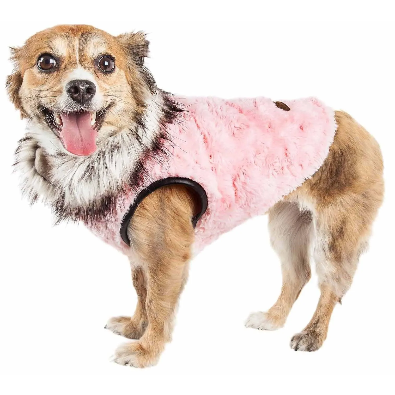 Mink Fur Dog Coat Fashion