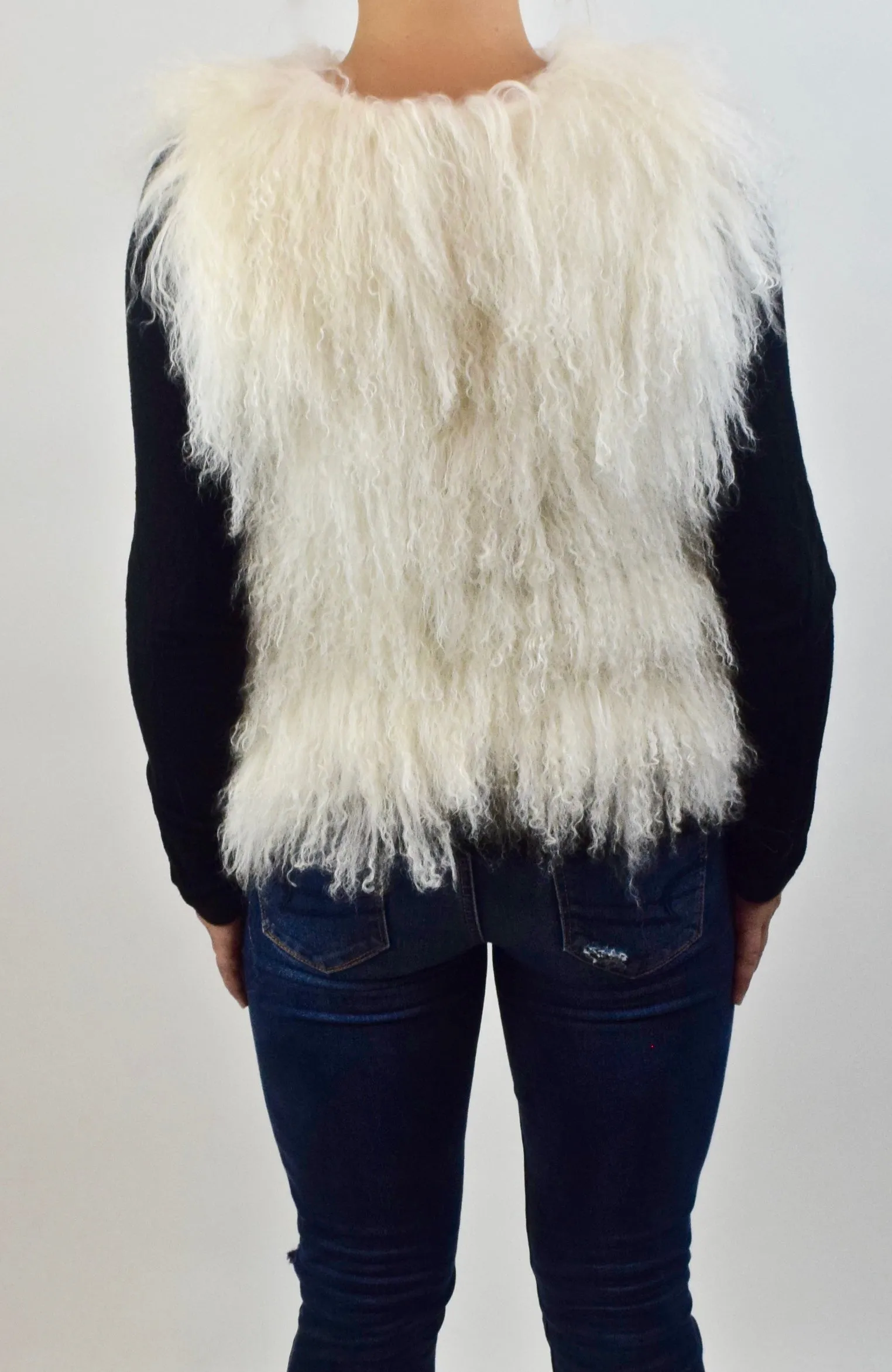 Mongolian Lamb Fur Vest