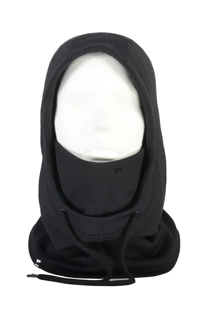 Mons Royal Decade Wool Fleece Hood - Black