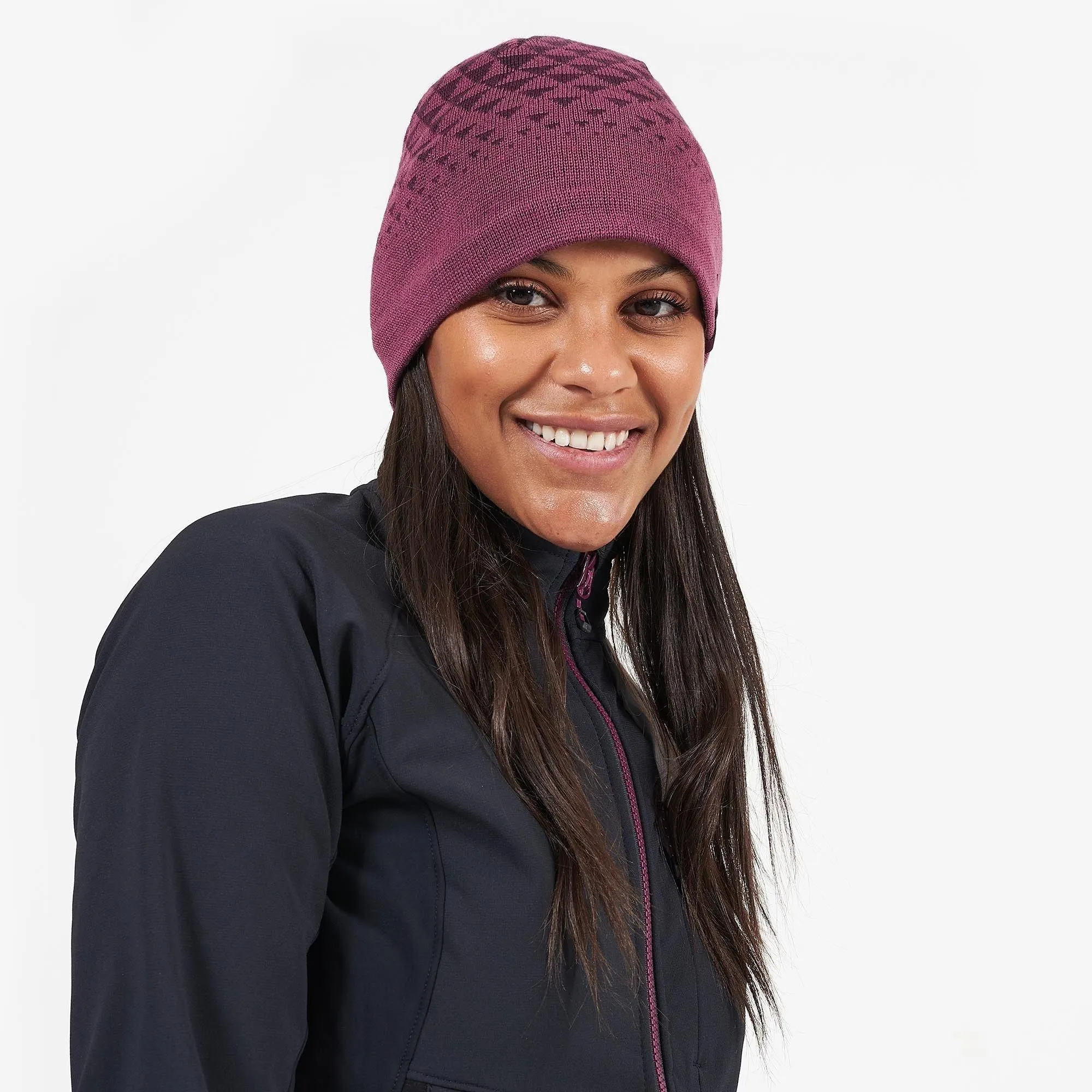 Montane Upflow Beanie Hat - Wineberry - One Size