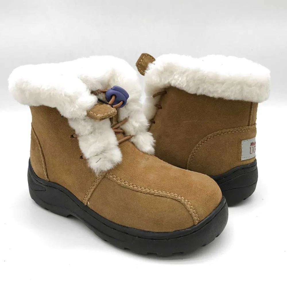 MUBO UGG Kids Boots with TPR Sole