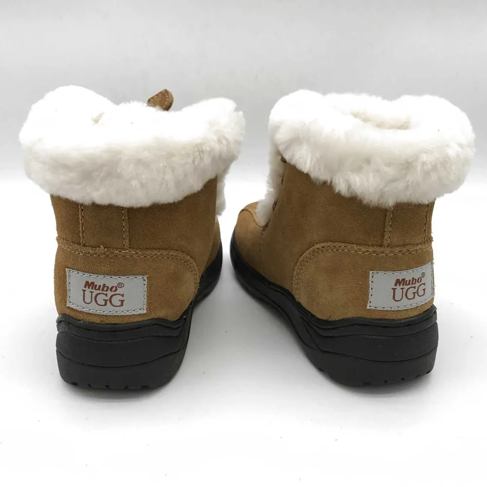 MUBO UGG Kids Boots with TPR Sole