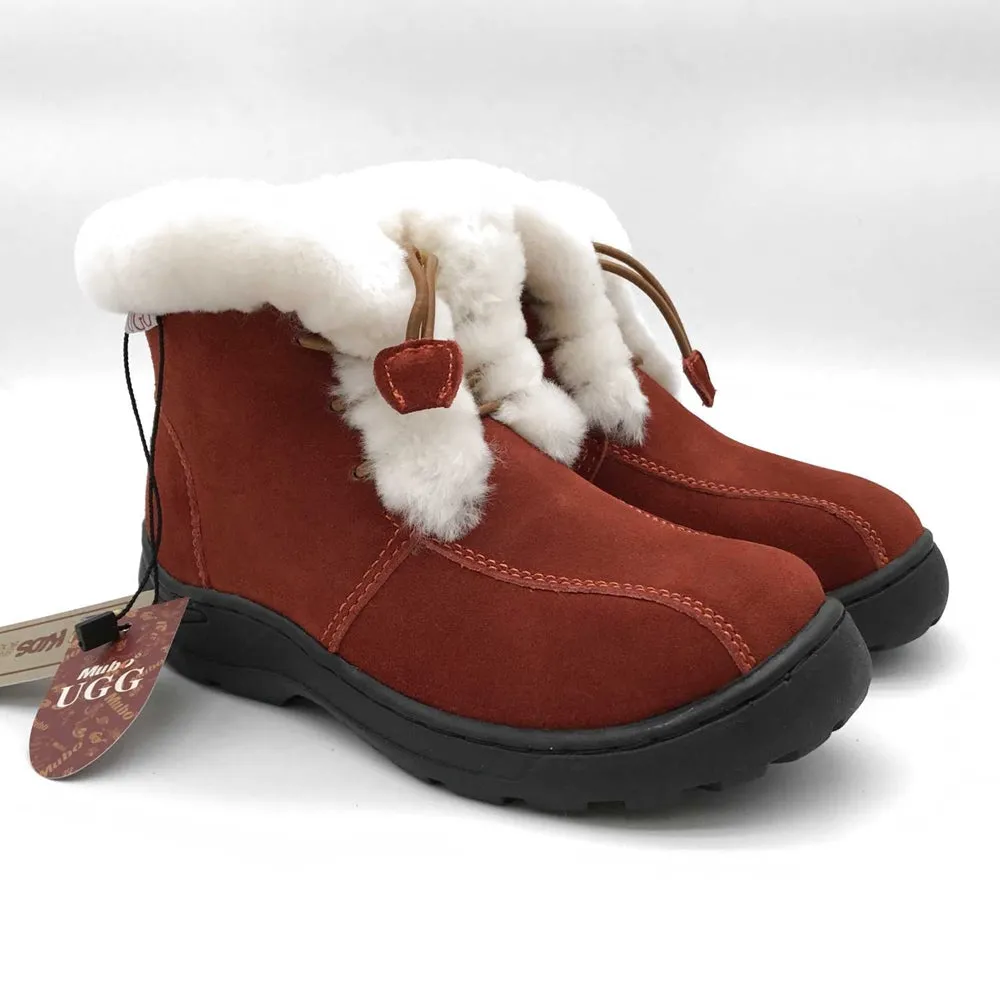 MUBO UGG Kids Boots with TPR Sole