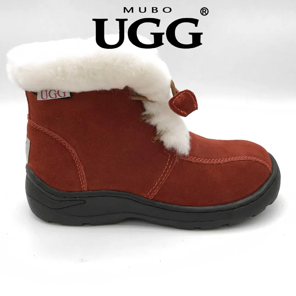 MUBO UGG Kids Boots with TPR Sole