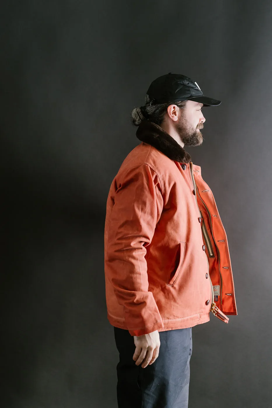 N-1 Deck Jacket - Burnt Orange, Brown