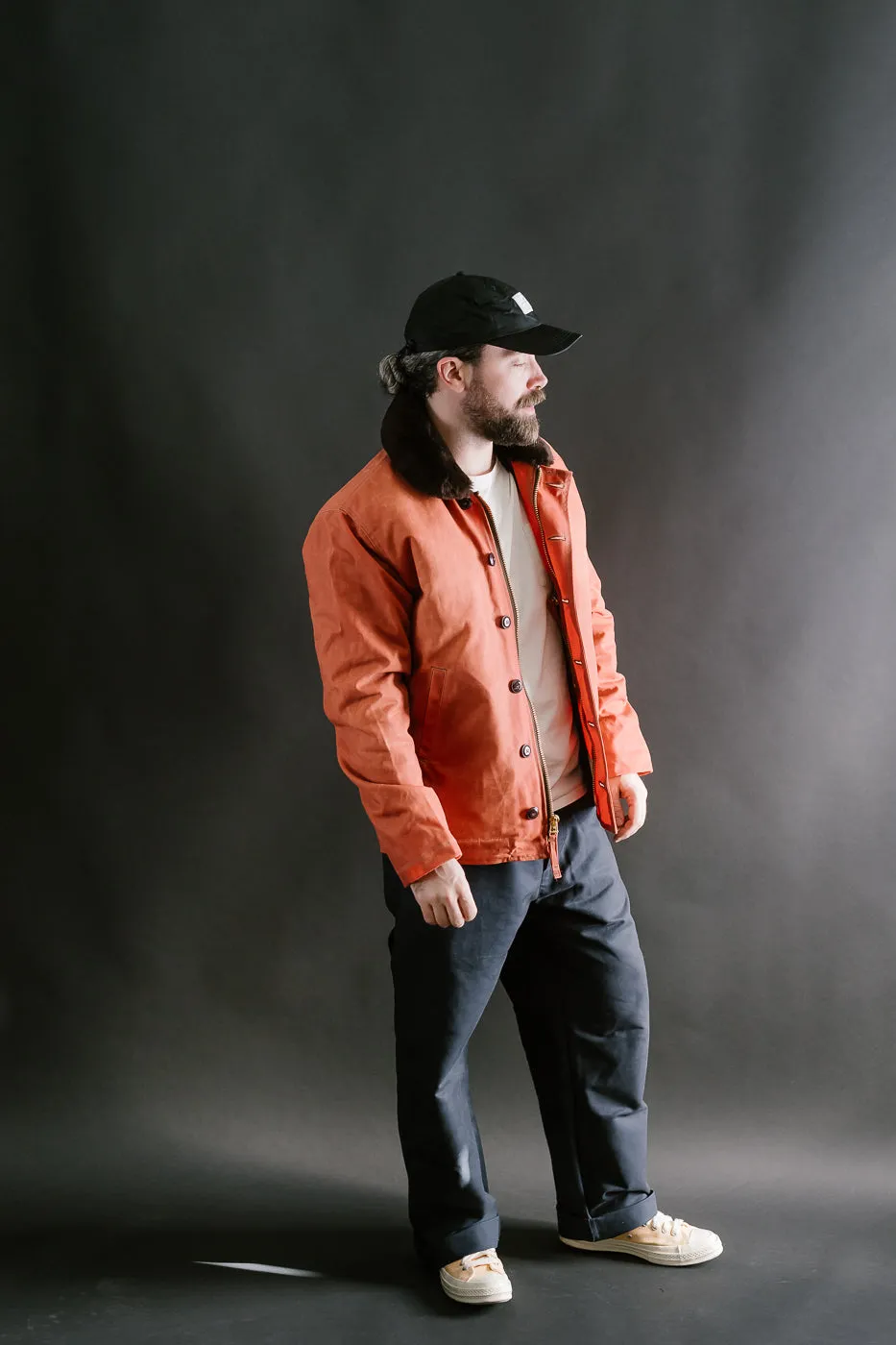 N-1 Deck Jacket - Burnt Orange, Brown