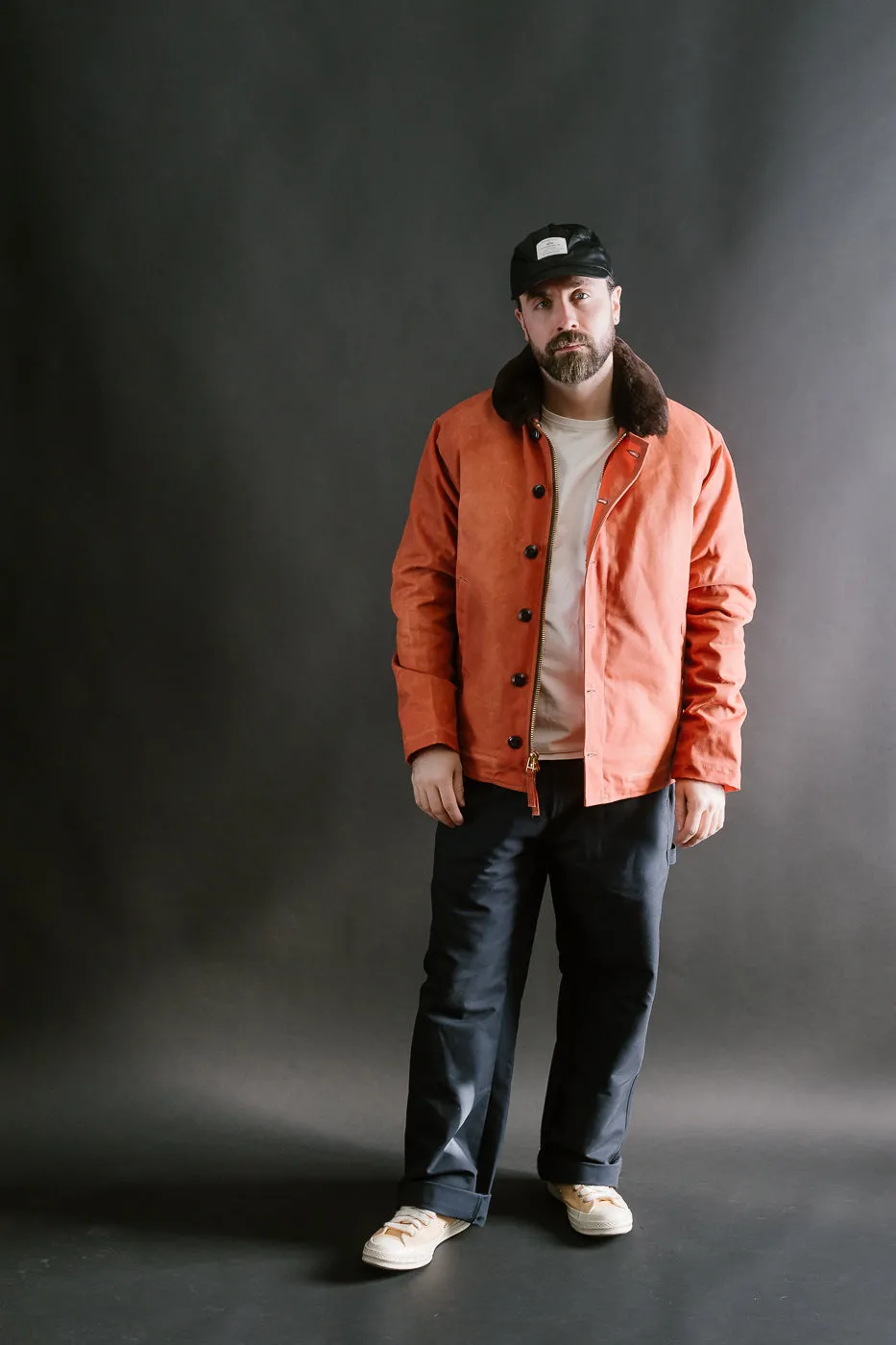 N-1 Deck Jacket - Burnt Orange, Brown