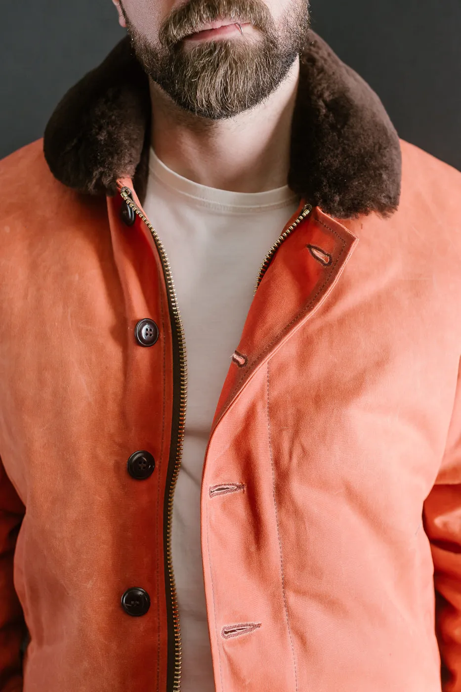 N-1 Deck Jacket - Burnt Orange, Brown