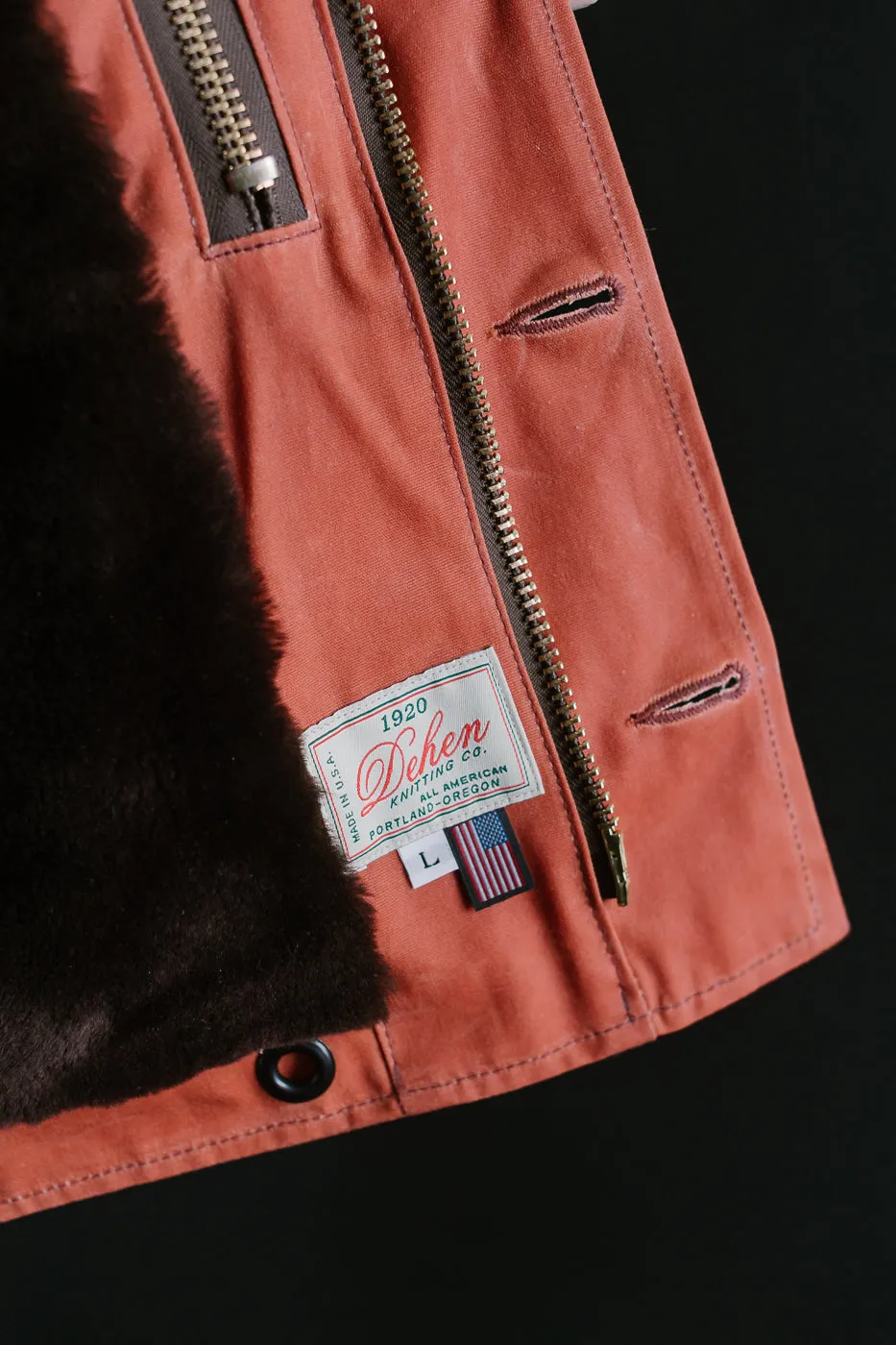 N-1 Deck Jacket - Burnt Orange, Brown