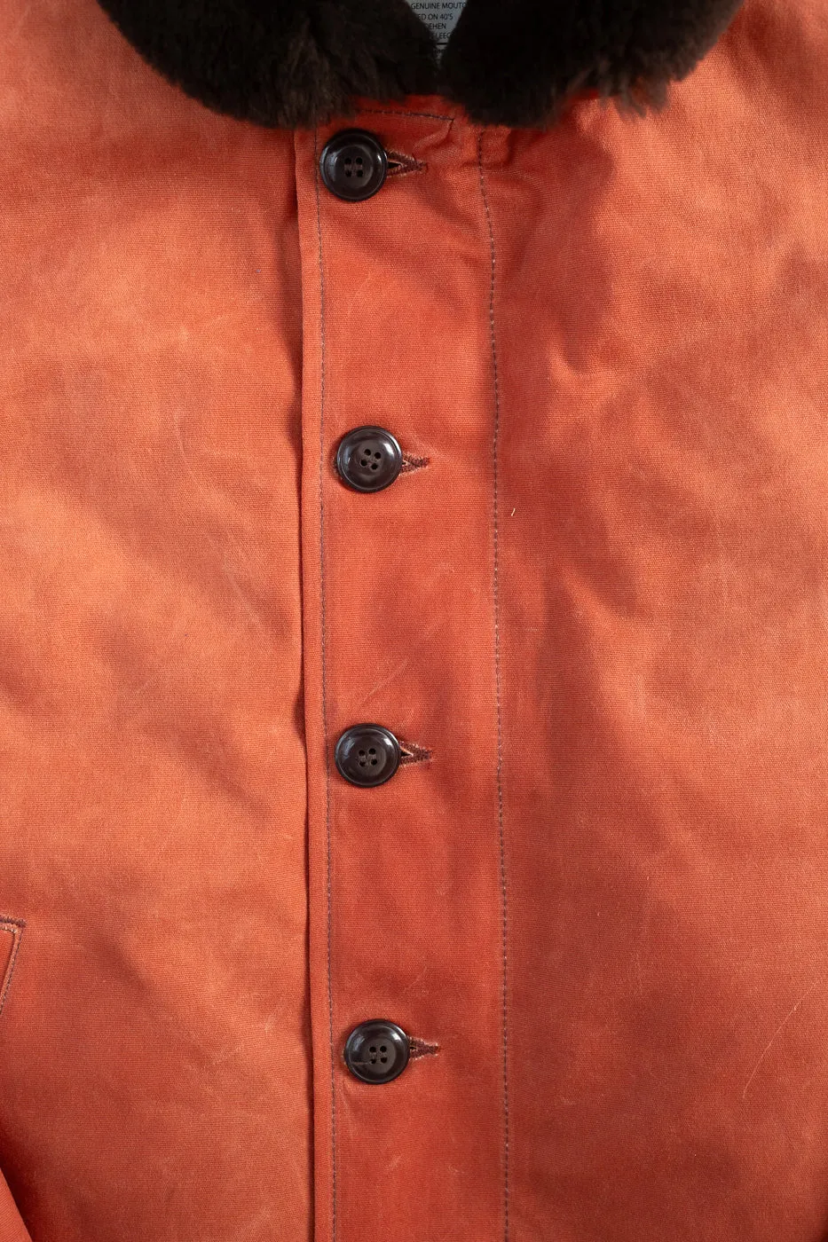 N-1 Deck Jacket - Burnt Orange, Brown