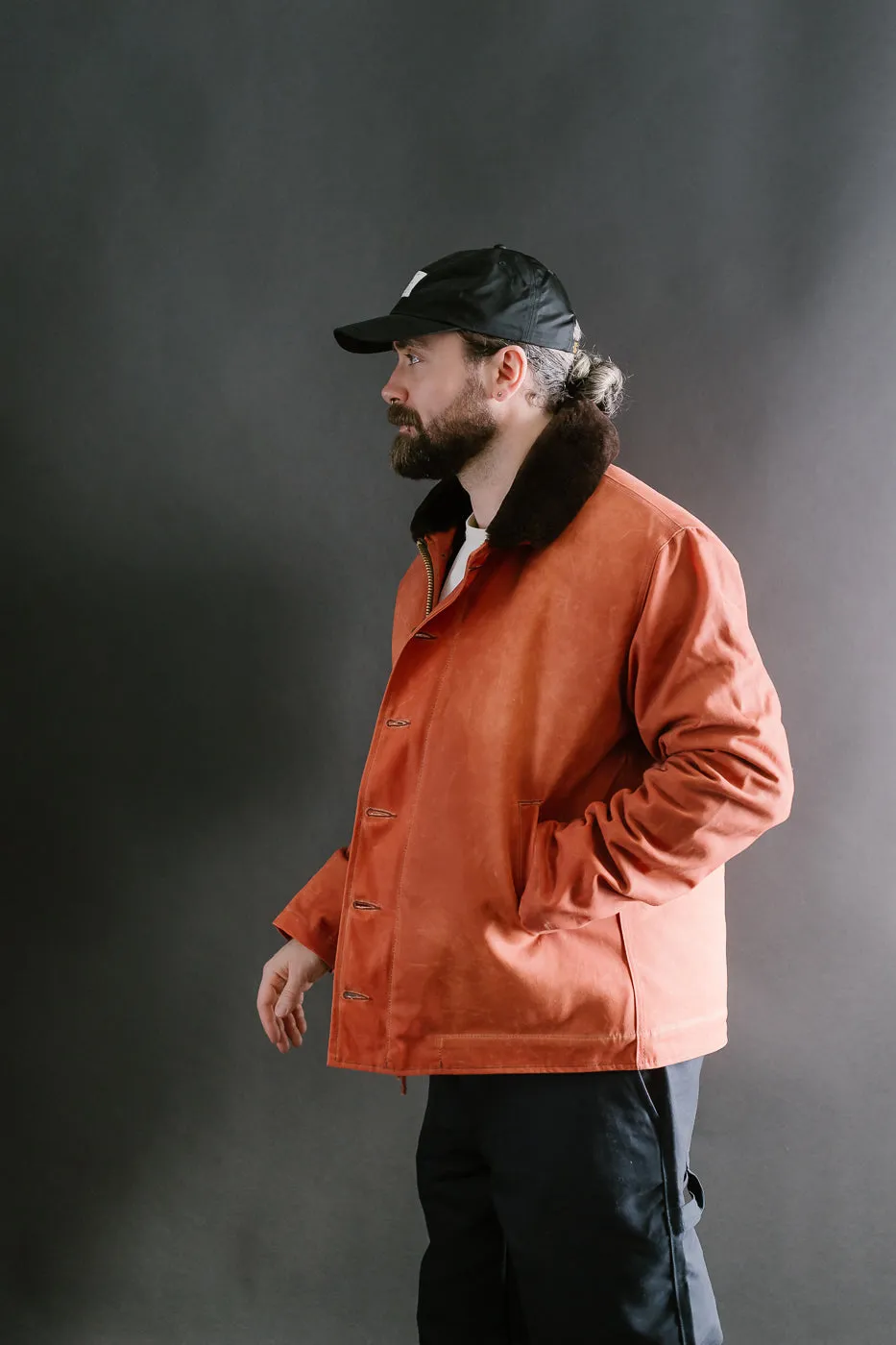 N-1 Deck Jacket - Burnt Orange, Brown