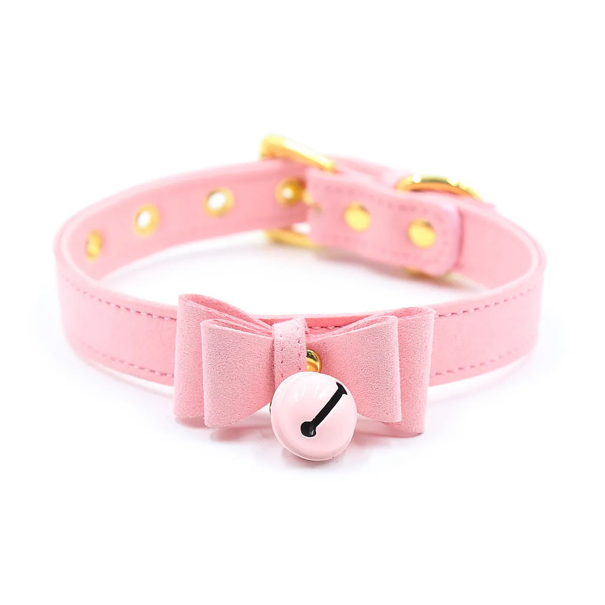 Naughty Kitty Faux Leather Cosplay Collar