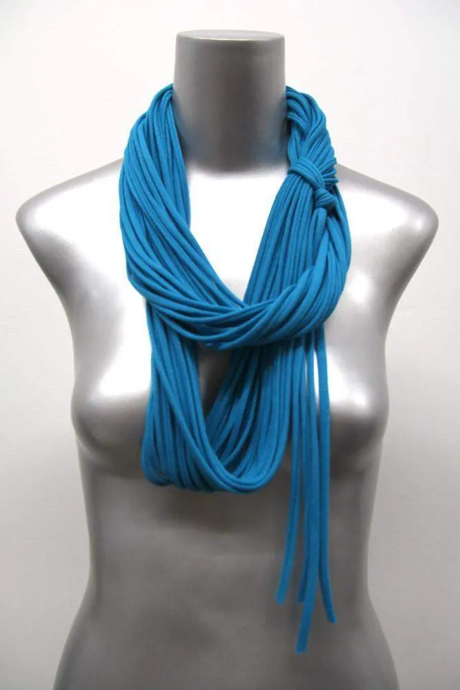 Necklush Infinity Scarf / Cerulean Blue / Unisex