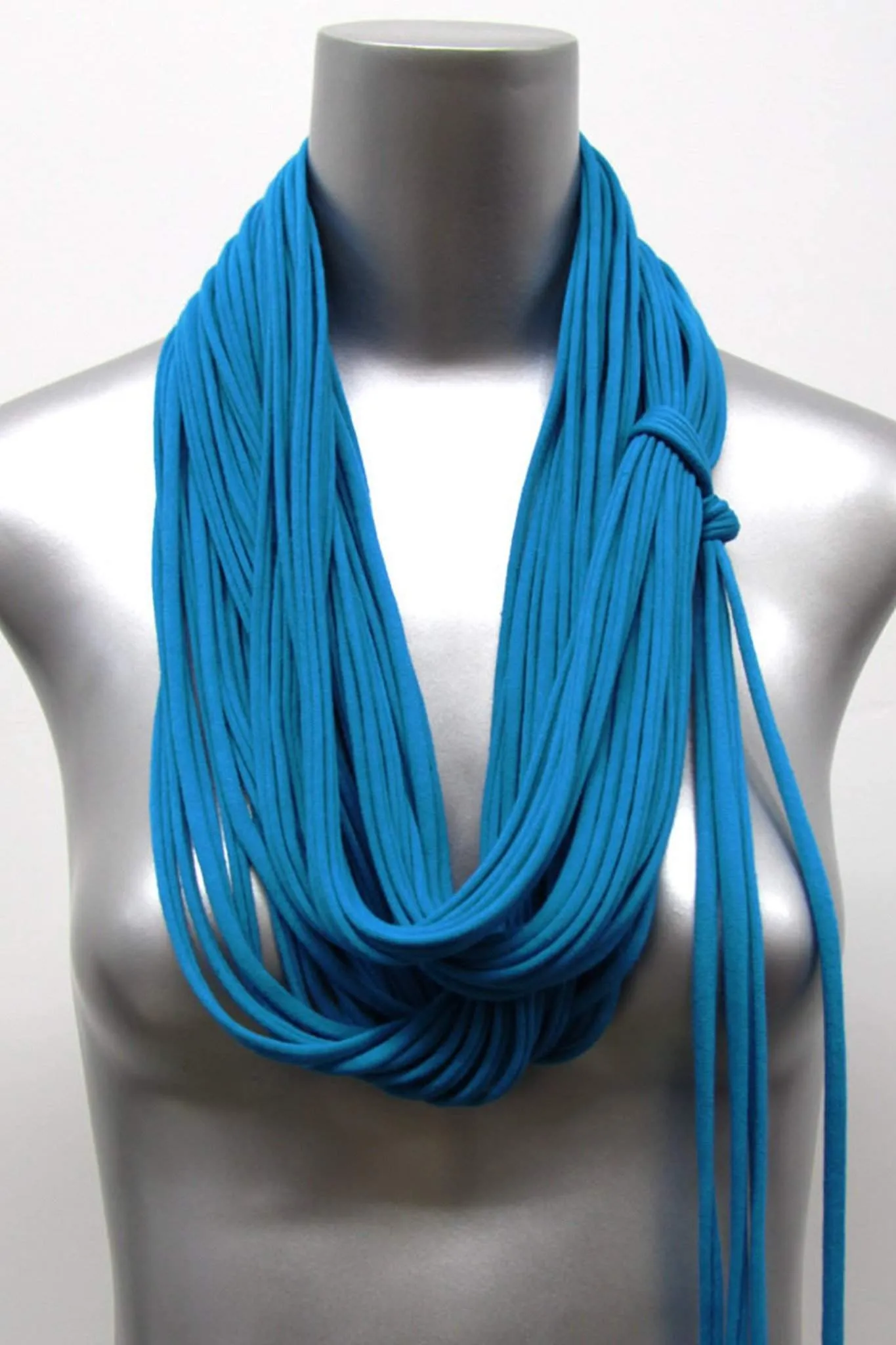 Necklush Infinity Scarf / Cerulean Blue / Unisex