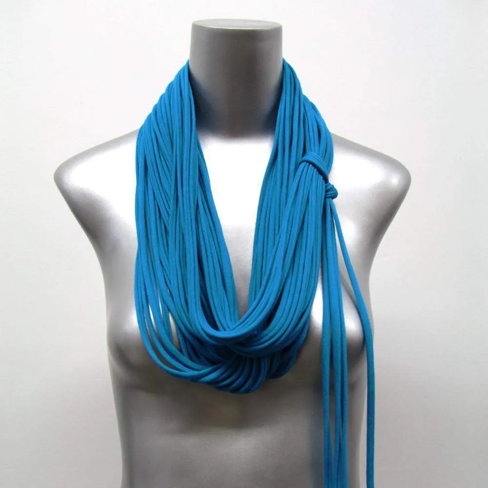 Necklush Infinity Scarf / Cerulean Blue / Unisex