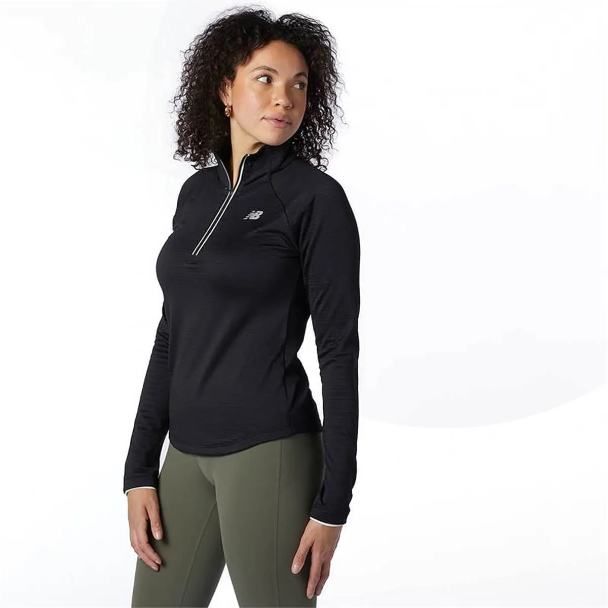 New Balance Heat Grid Half Zip Womens